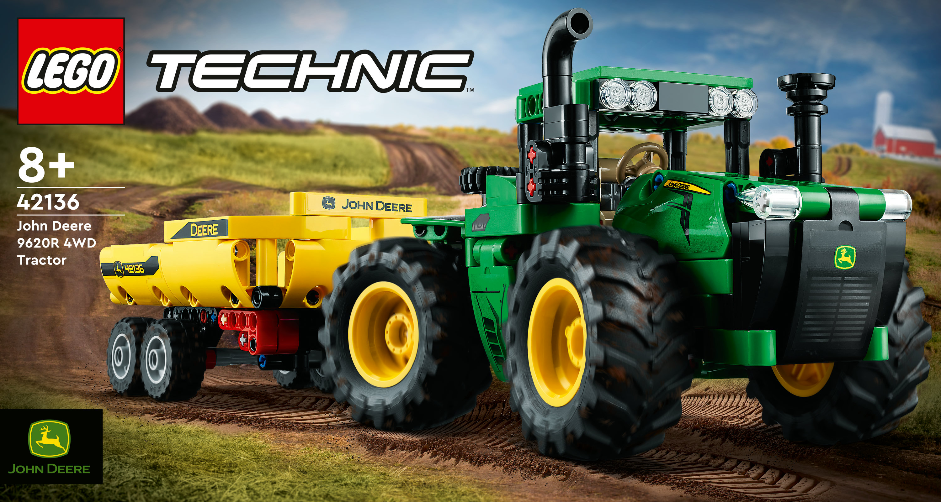 LEGO Technic John Deere 9620R 4WD Tractor