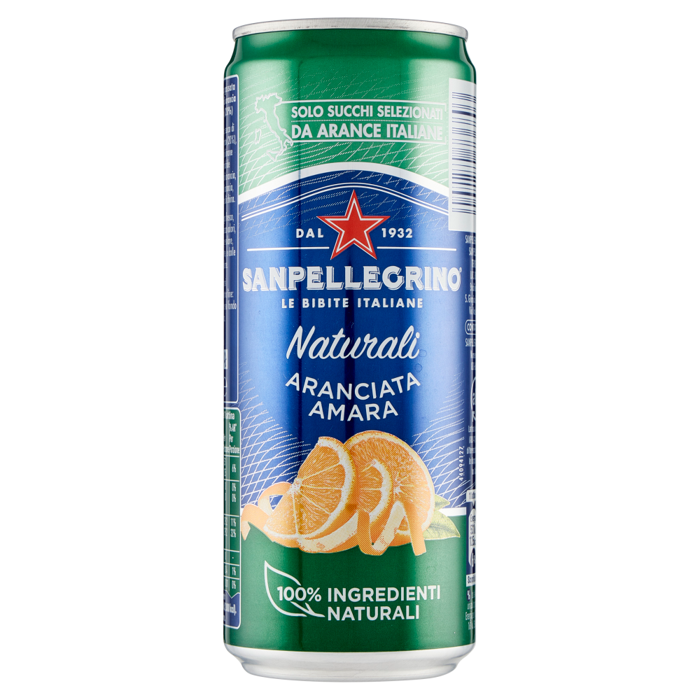 SANPELLEGRINO Naturali Aranciata Amara 33 cl