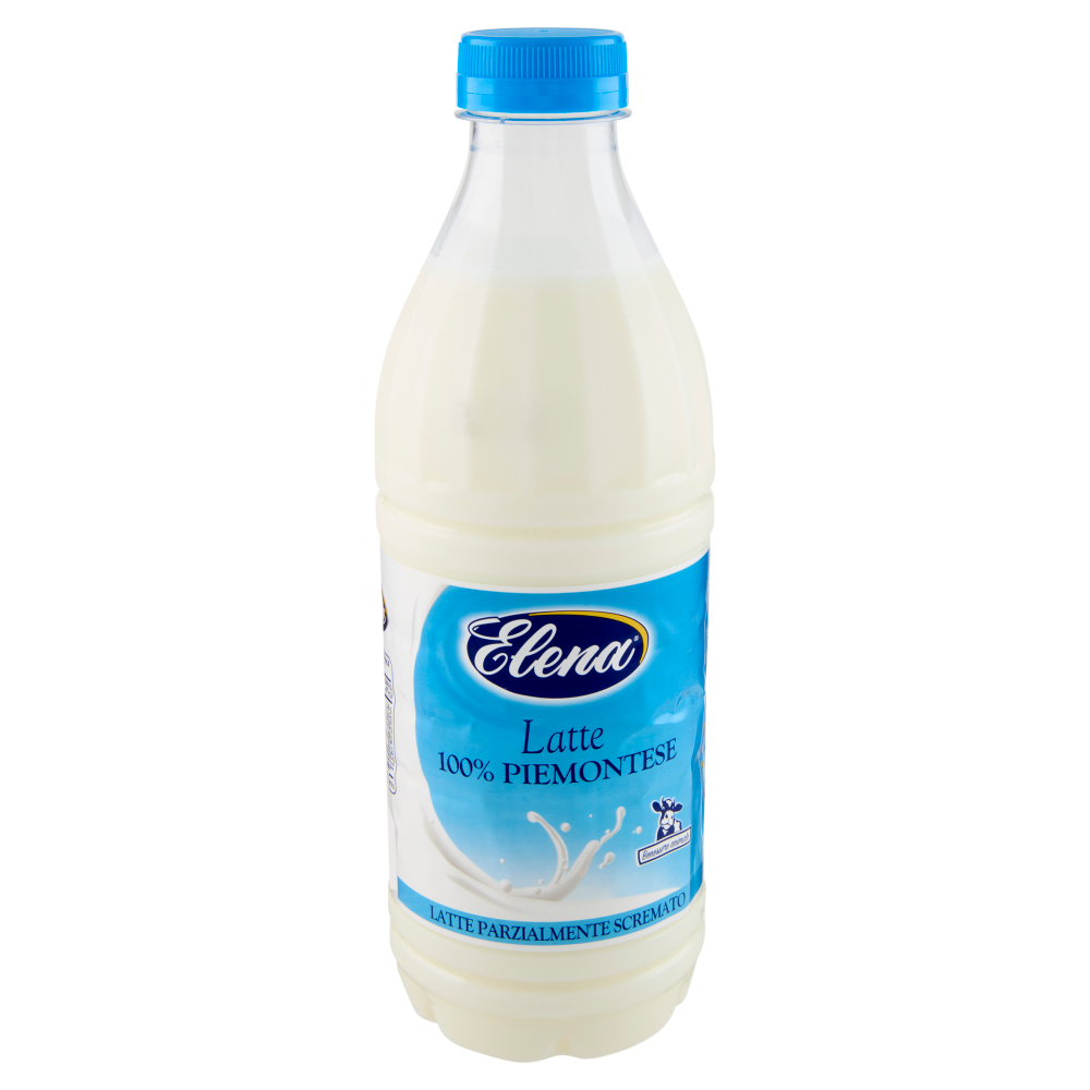 Elena Latte 100% Piemontese Latte Parzialmente Scremato 1000 ml