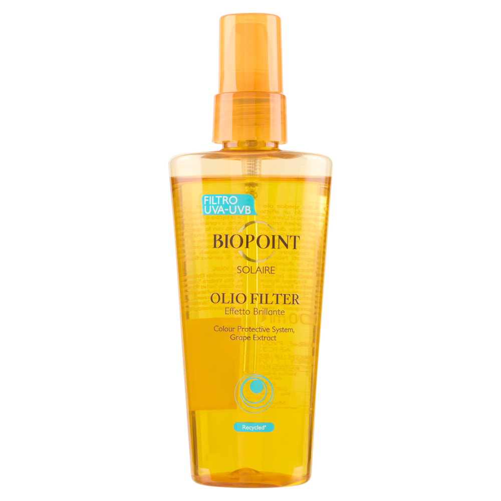 Biopoint Solaire Olio Filter Effetto Brillante 100 ml