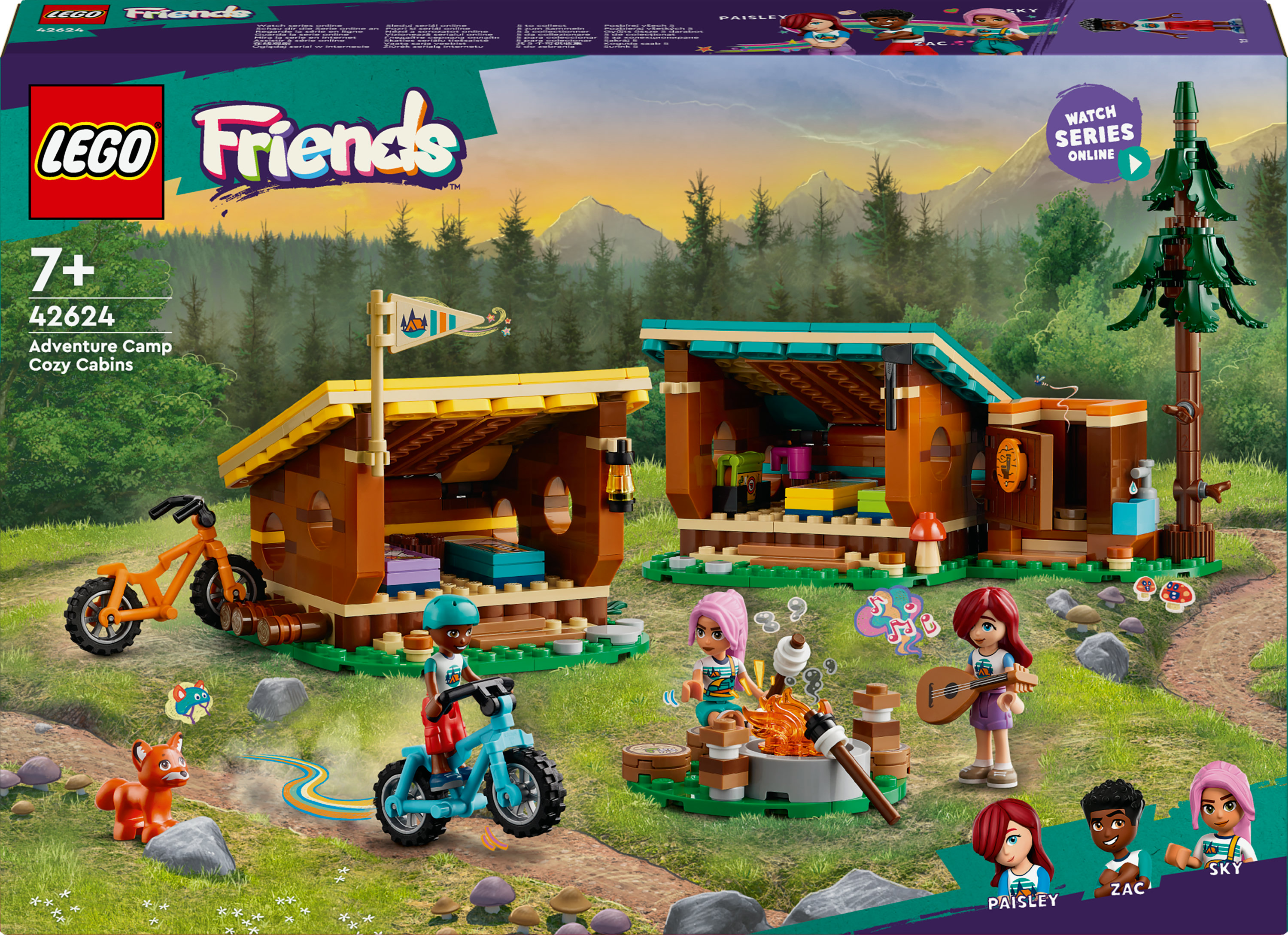LEGO Friends Cabine relax al campo avventure