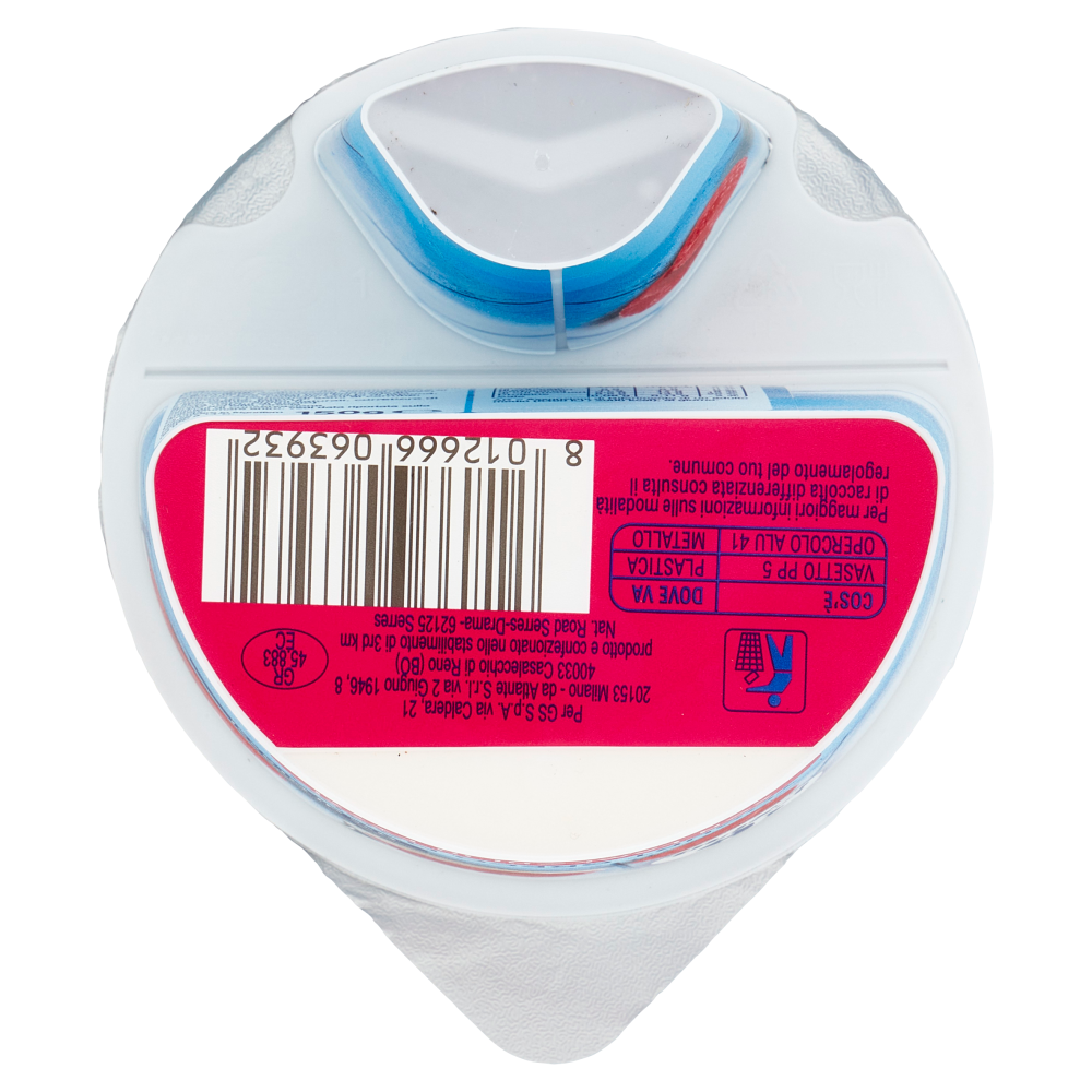 Carrefour Extra Yogurt Greco Magro con Lamponi in Pezzi 150 g