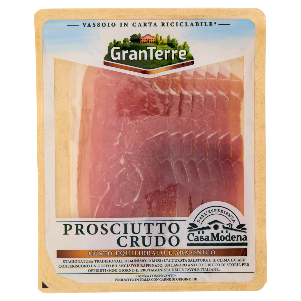 GranTerre Gran Crù Prosciutto Crudo Dolce 90 g Carrefour