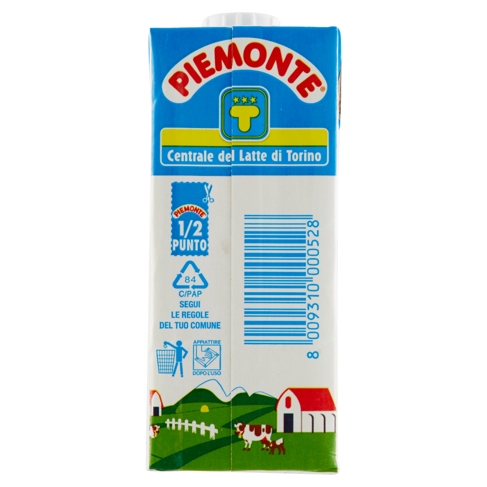 Centrale del Latte di Torino Piemonte Parzialmente scremato a Lunga Conservazione 200 ml