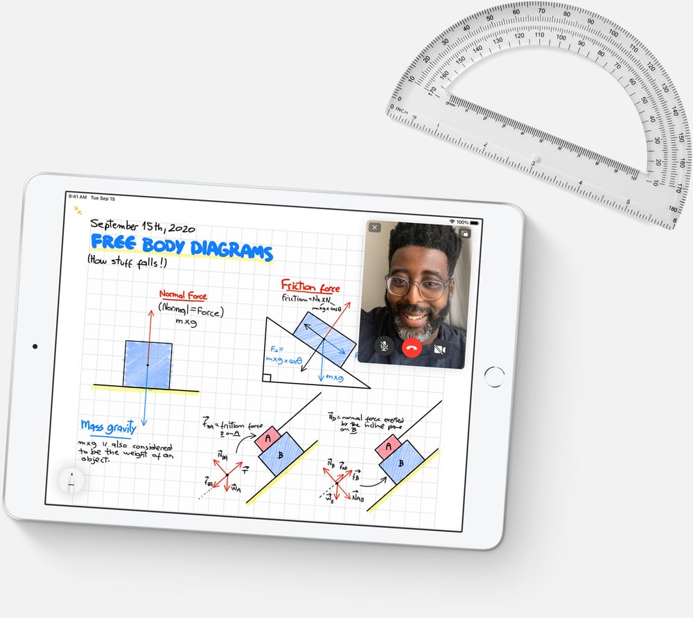 Apple iPad 10.2" (ottava gen.) Wi-Fi + Cellular 32GB - Grigio siderale