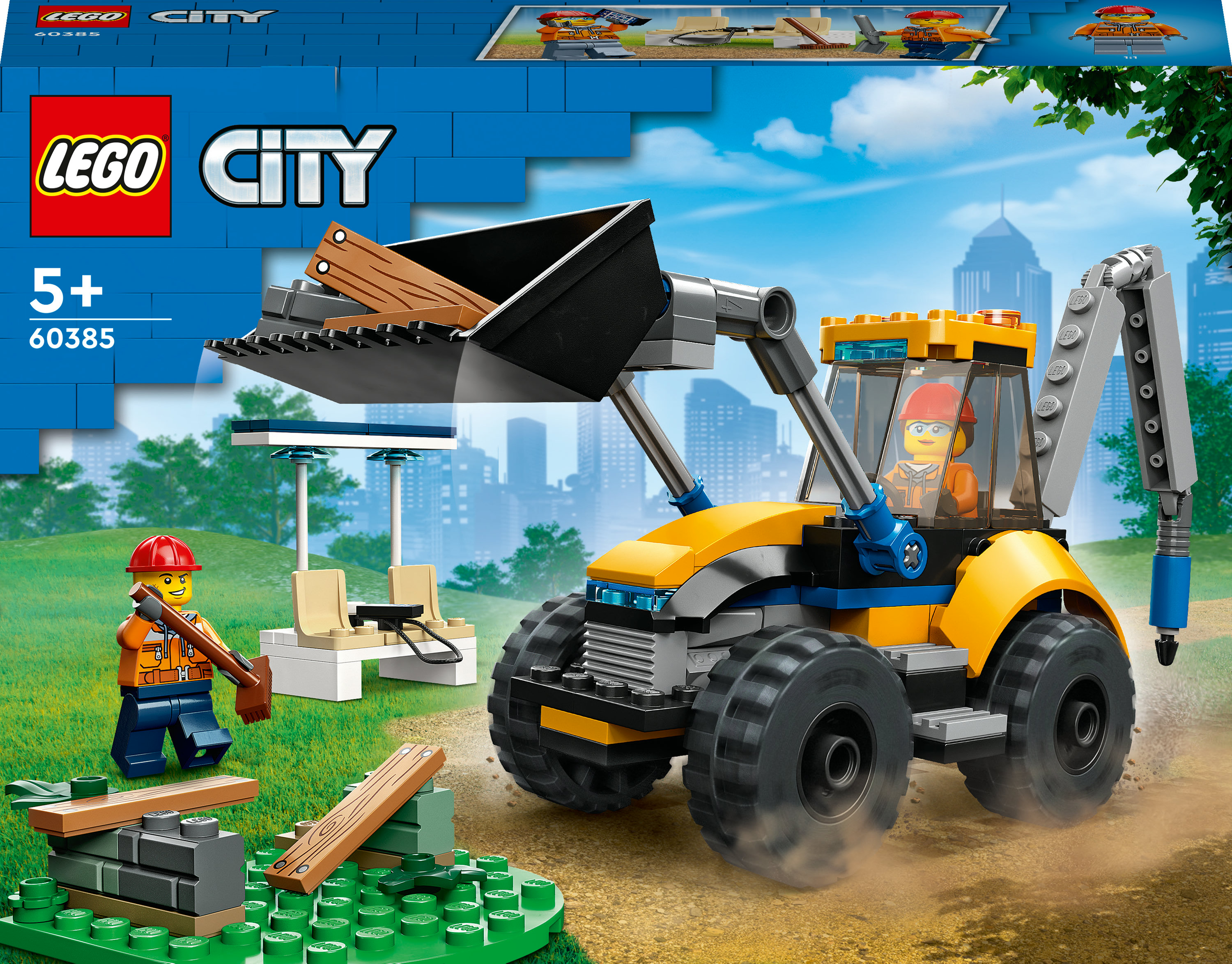 LEGO City Scavatrice per costruzioni