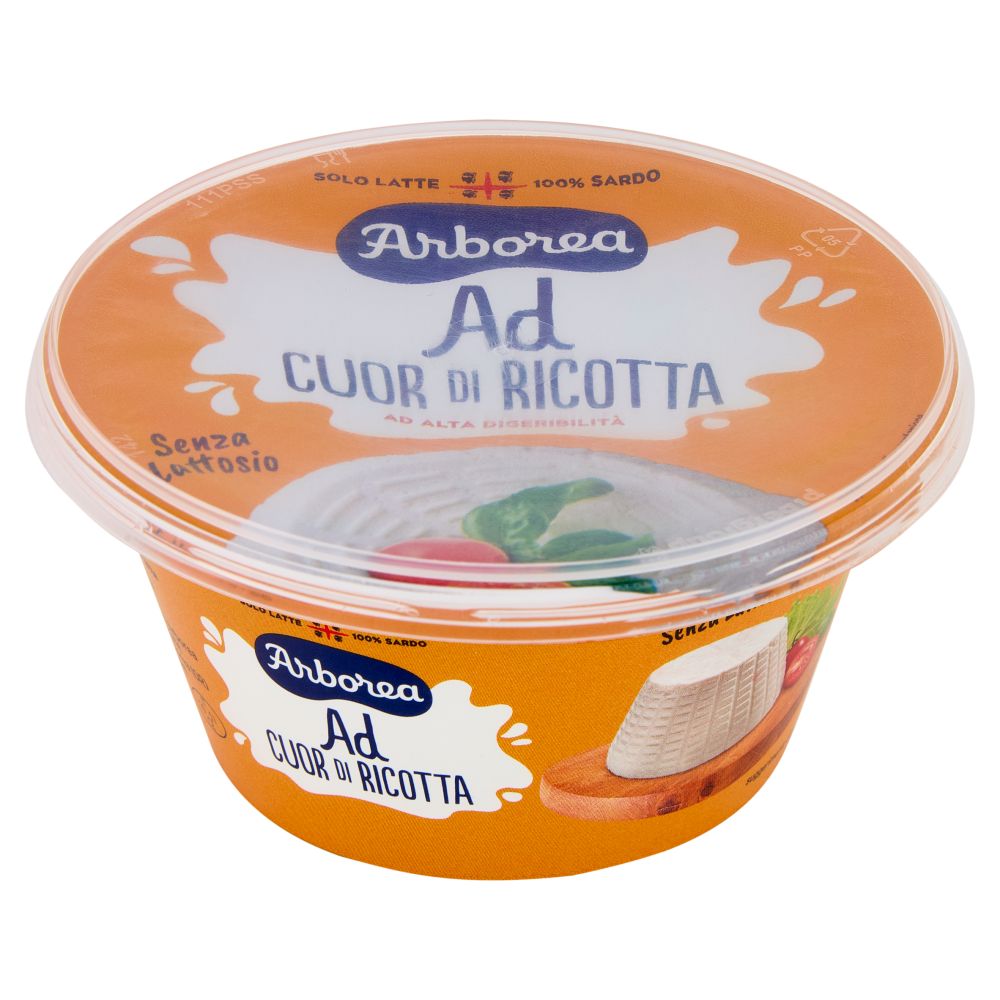 Arborea Ad Cuor di Ricotta ad Alta Digeribilit&agrave; 250 g