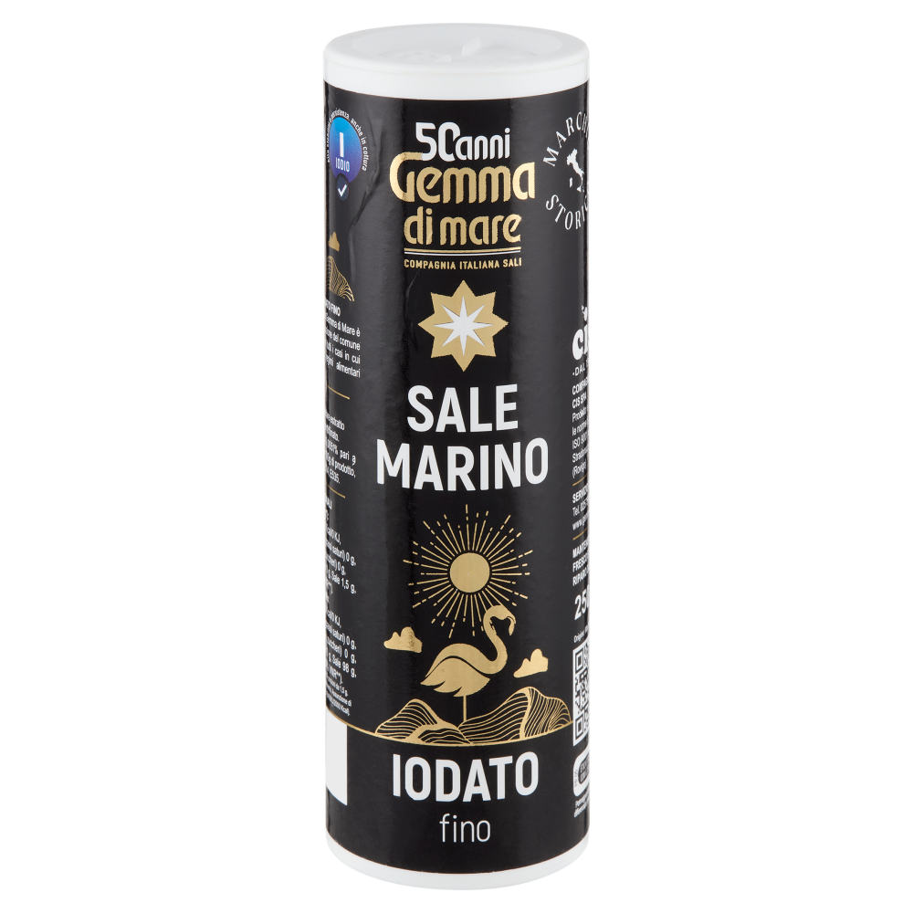 Gemma di mare Sale Marino Iodato fino 250 g