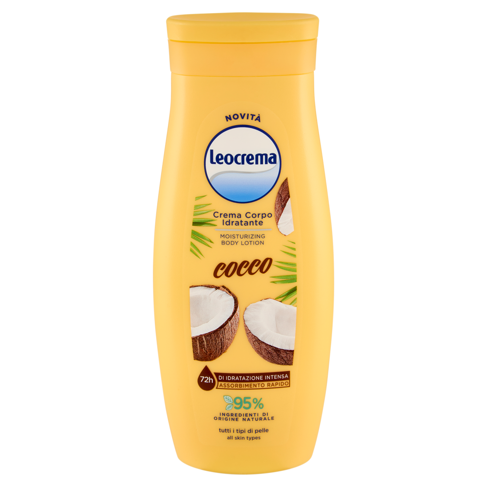 Leocrema Crema Corpo Idratante cocco 250 ml