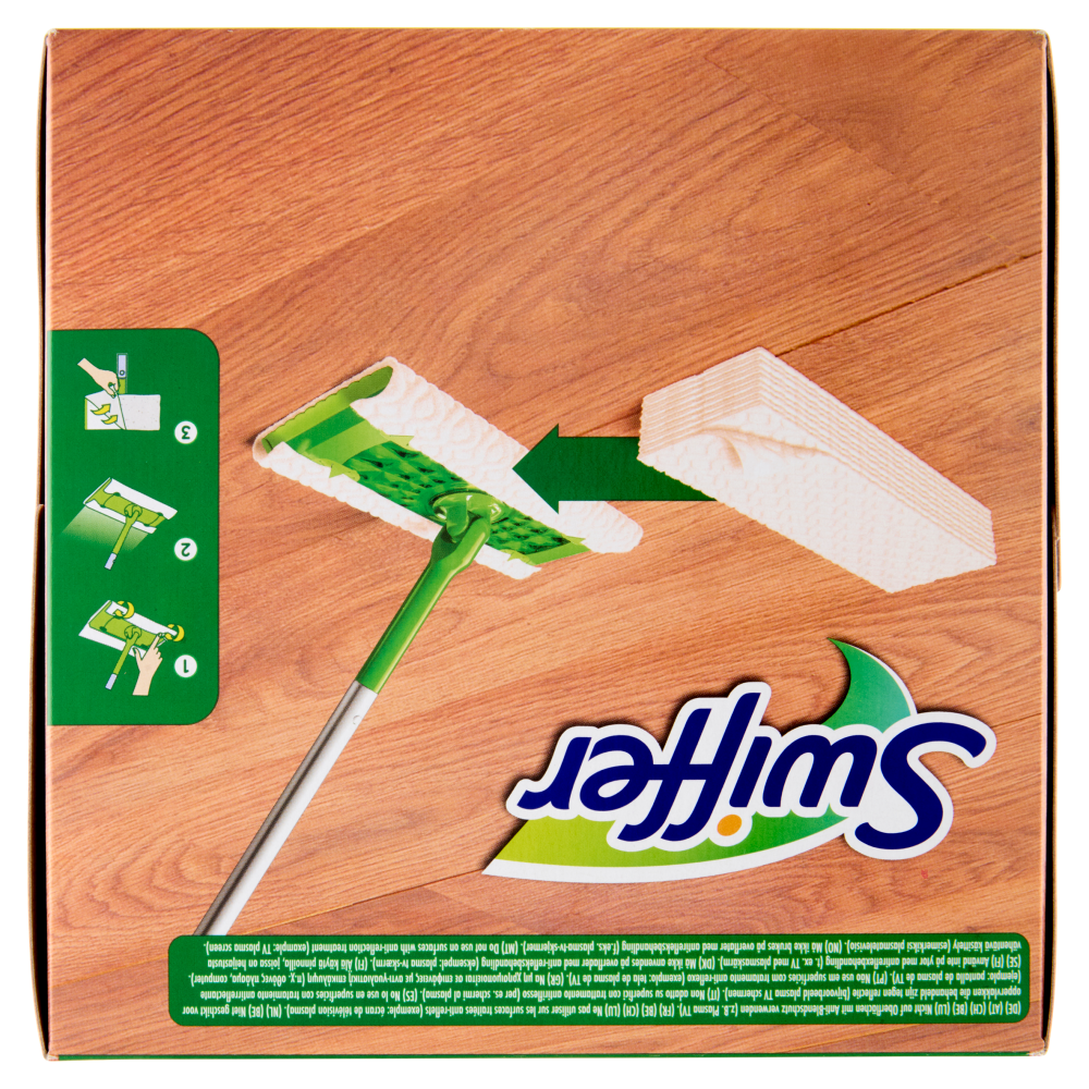 Swiffer Panni Catturapolvere per Scopa Swiffer Legno & Parquet - Ricarica 36 Panni