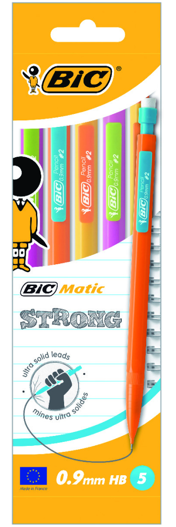 Bic Matic strong HB 0,9 mm 5 pz