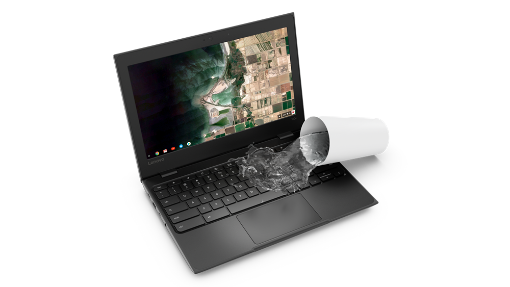 Lenovo 100e Chromebook 2nd Gen AST AMD A4 A4-9120C 29,5 cm (11.6") HD 4 GB DDR4-SDRAM 32 GB eMMC Wi-Fi 5 (802.11ac) ChromeOS Nero