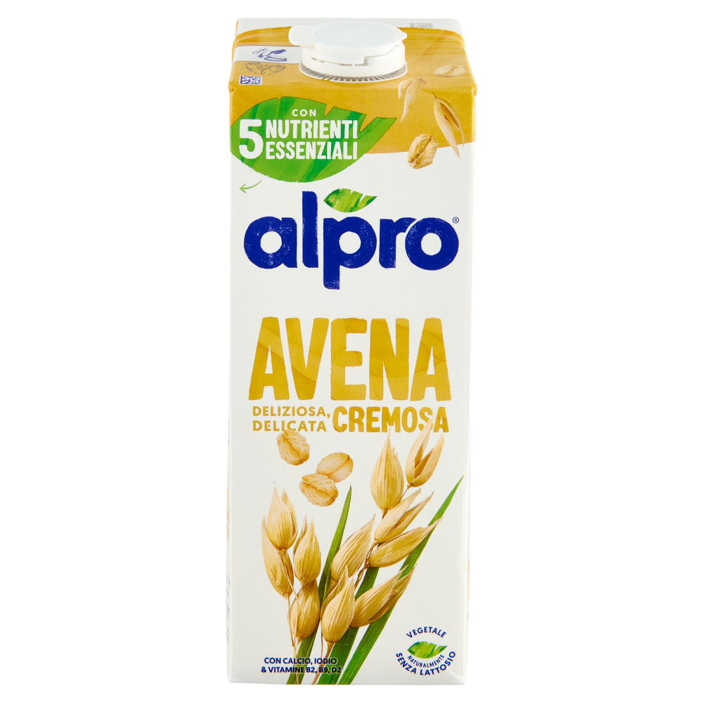 ALPRO Classico Bevanda Vegetale all'Avena, Senza Lattosio, Povero di Grassi, 1l
