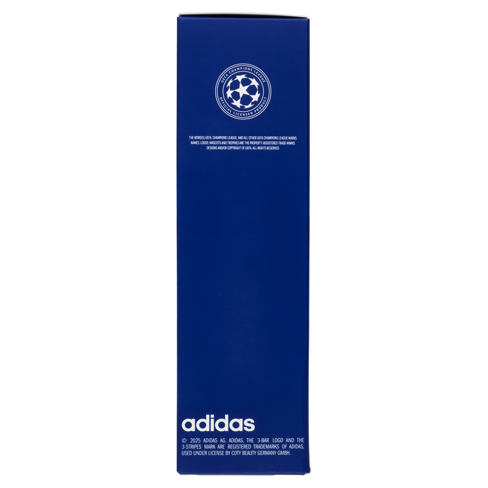 adidas Xmas25 Maschile Eau de Toilette 50 ml + Shower Gel 250 ml UEFA 12