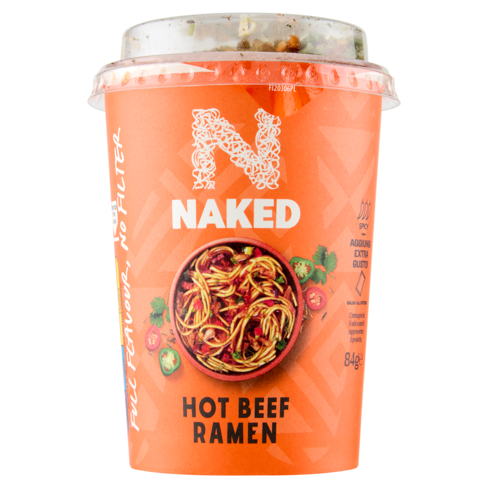Naked Hot Beef Ramen 84 g