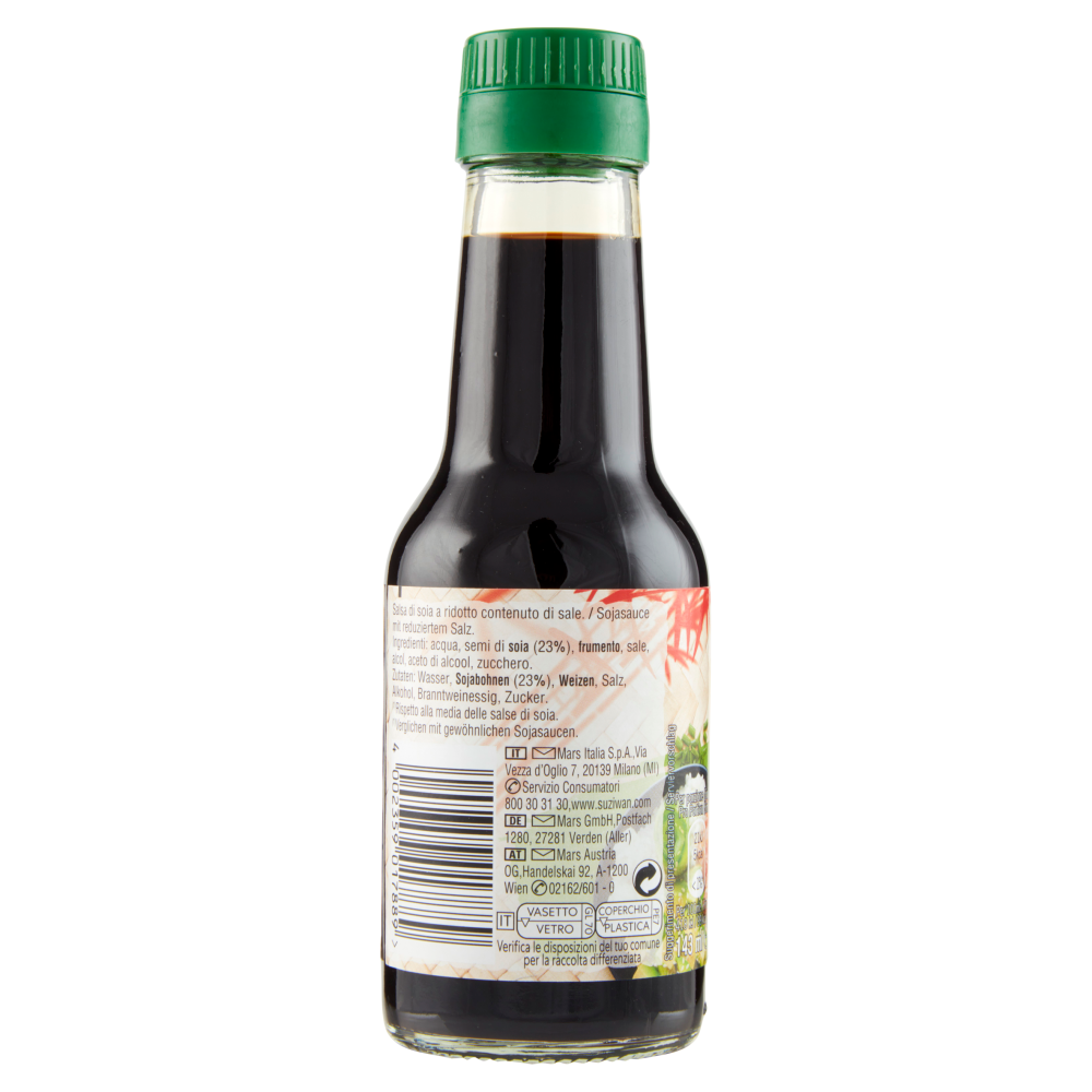 Suzi Wan Salsa di Soia -43% di sale⁽¹⁾143 ml