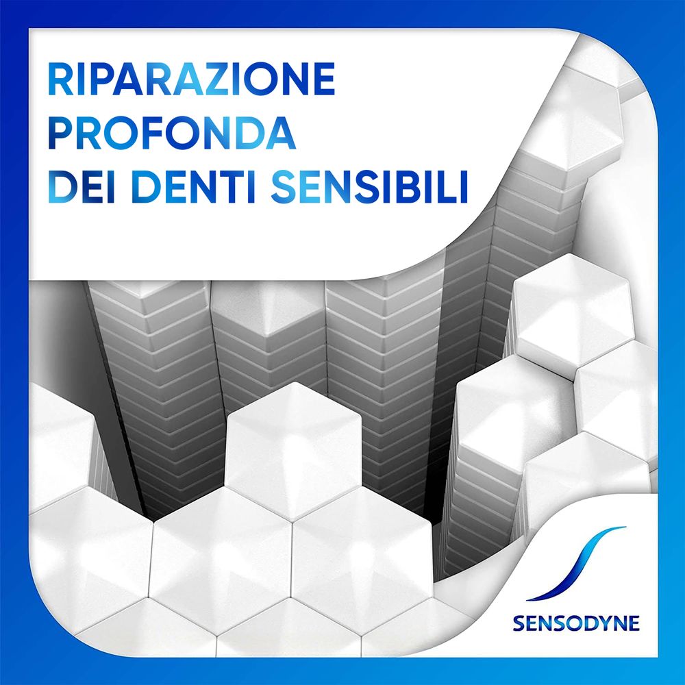 Sensodyne Repair and Protect, Dentifricio per Denti Sensibili, 65+10ml gratis*