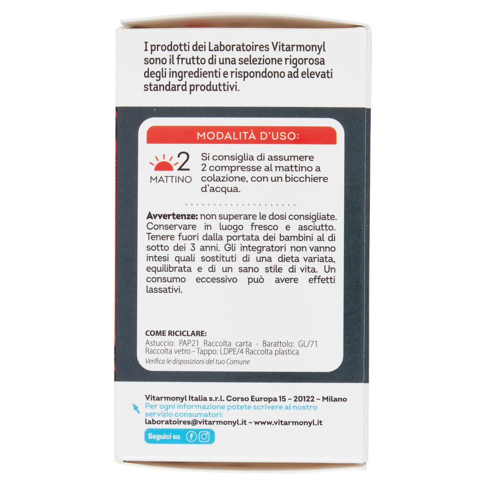 Laboratoires Vitarmonyl Maca Tonico sessuale 60 Compresse 39 g