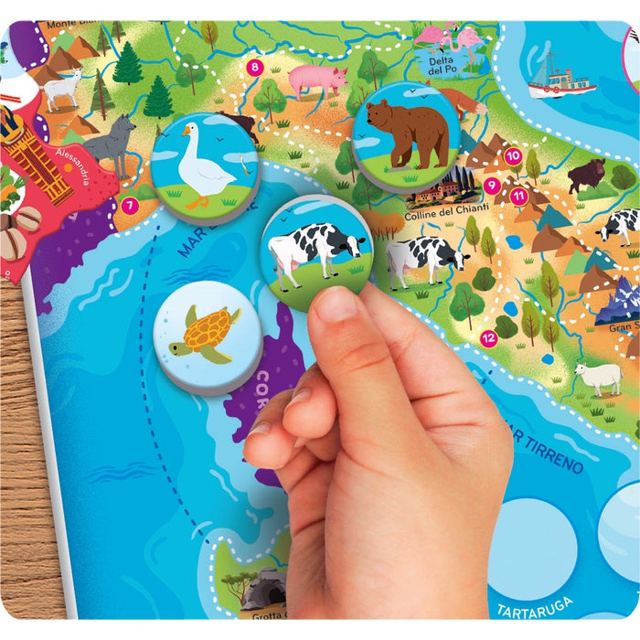 Clementoni Italia Puzzle Magnetico