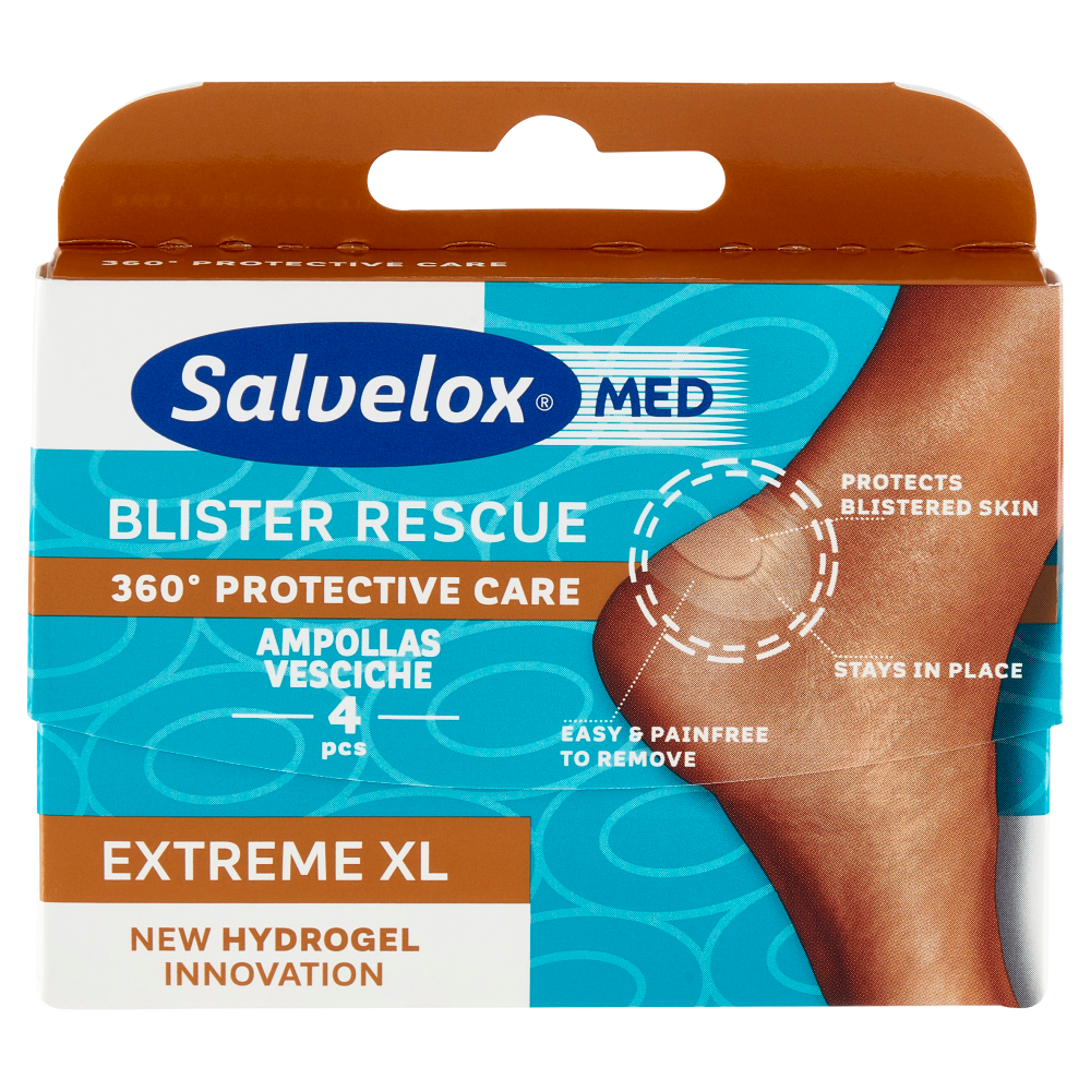 Salvelox Med Blister Rescue Vesciche Extreme XL 4 pz