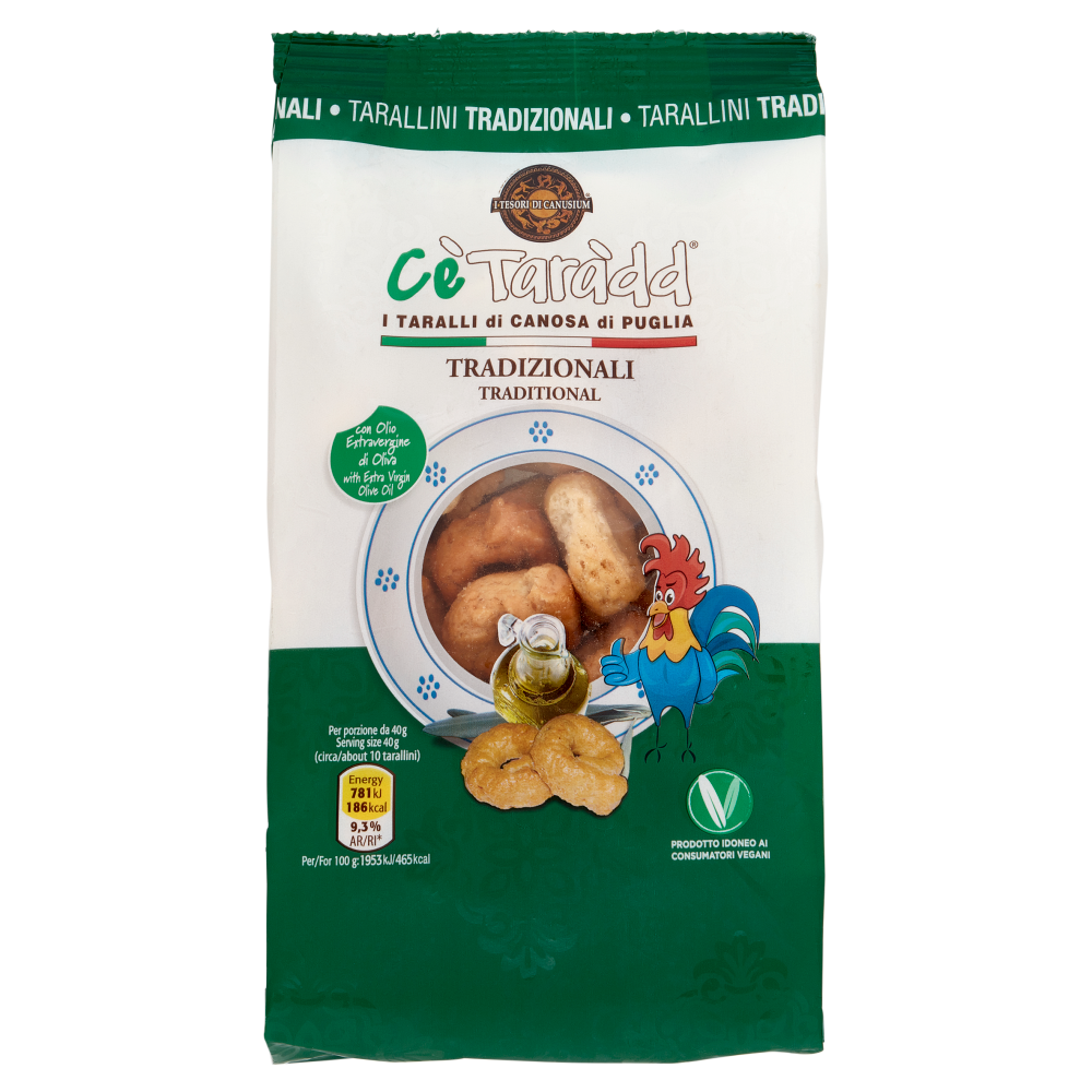 Cè Taràdd i Taralli di Canosa di Puglia Tradizionali 225 g