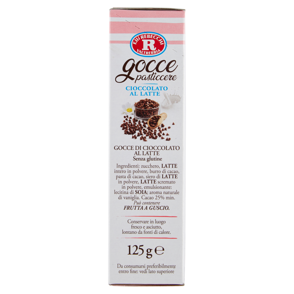 Mariarosa Gocce pasticcere Cioccolato al Latte 125 g