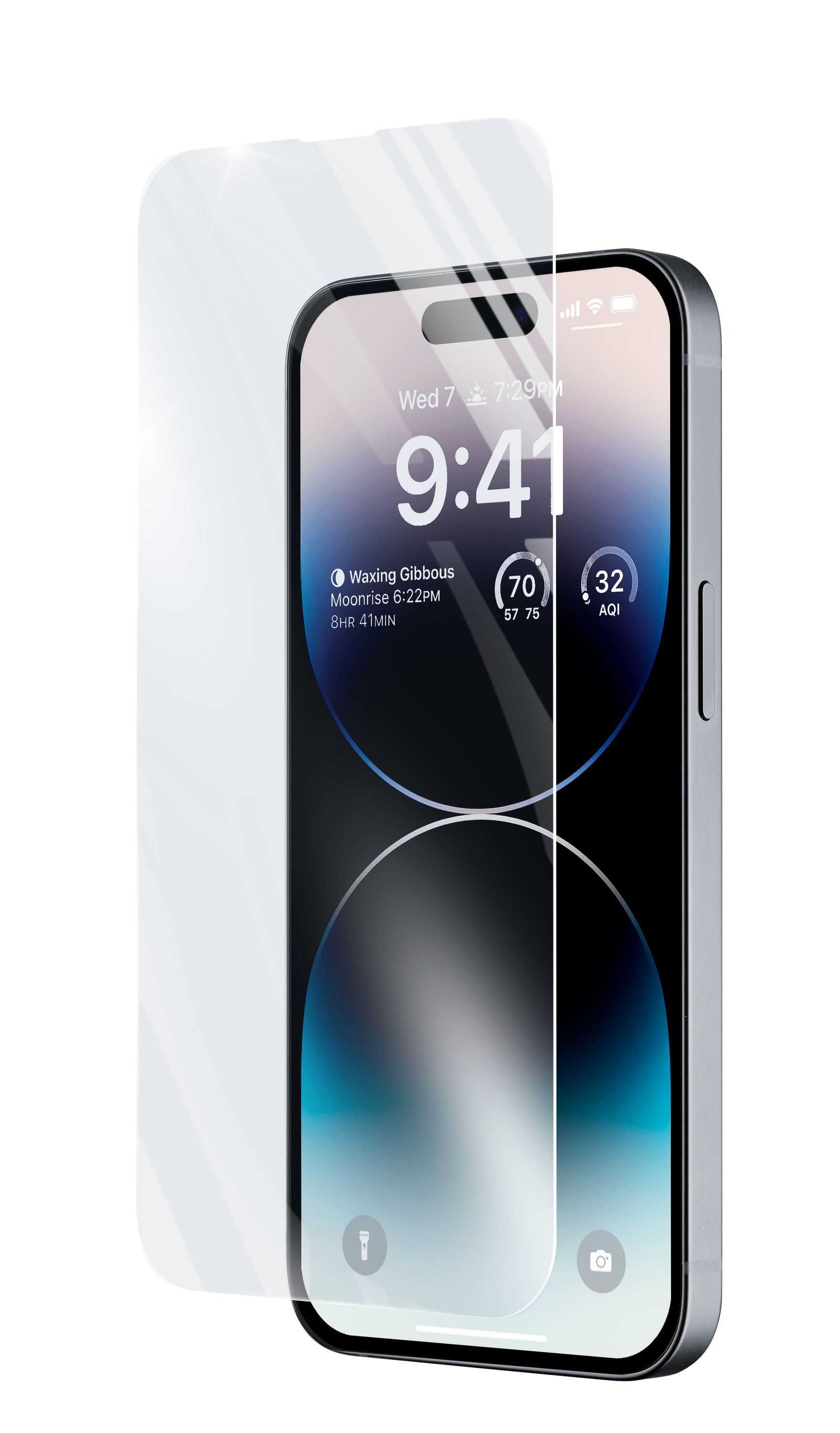 Cellularline Impact Glass - iPhone 14 Plus / 14 Pro Max Vetro temperato sottile, resistente e super sensibile