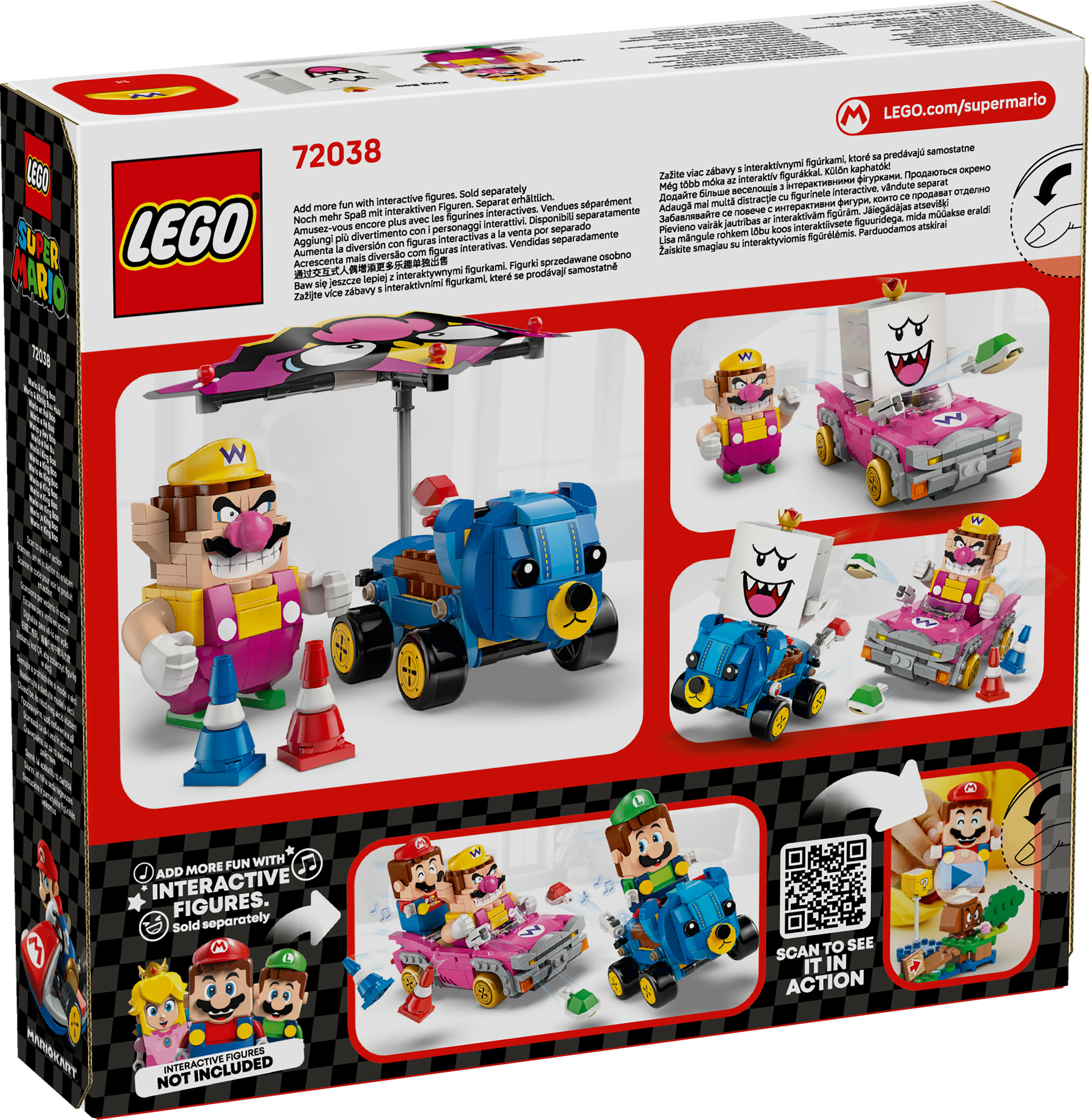 LEGO Super Mario Mario Kart™ – Wario e Re Boo