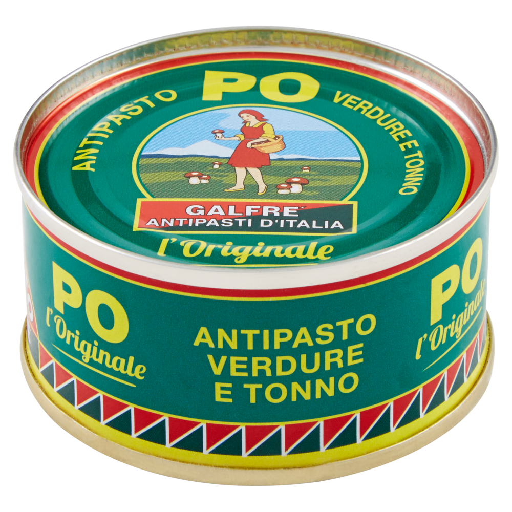 Galfr&egrave; Ghiotto Antipasto Po verdure e tonno 80 g