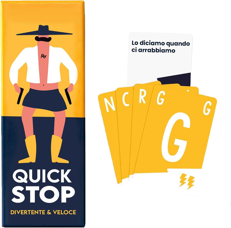 Asmodee Quickstop Carta da gioco Festa