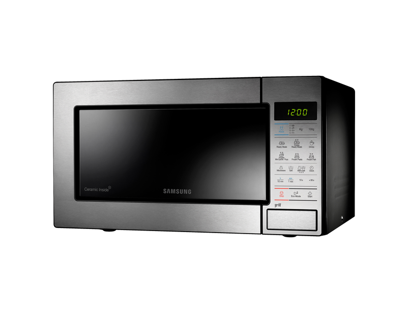 Samsung GE83M forno a microonde Acciaio inox Microonde con grill Superficie piana 23 L 800 W