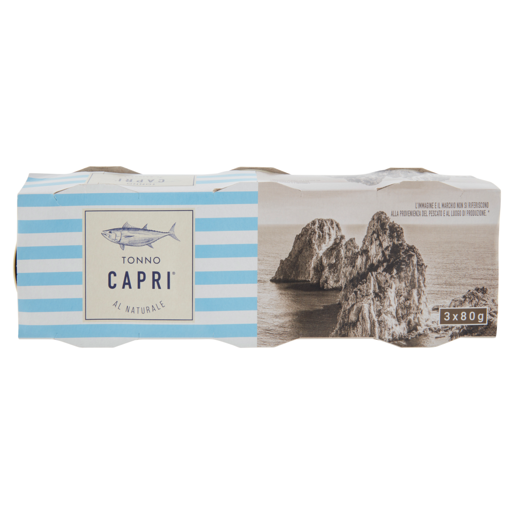 Capri Tonno al Naturale 3 x 80 g