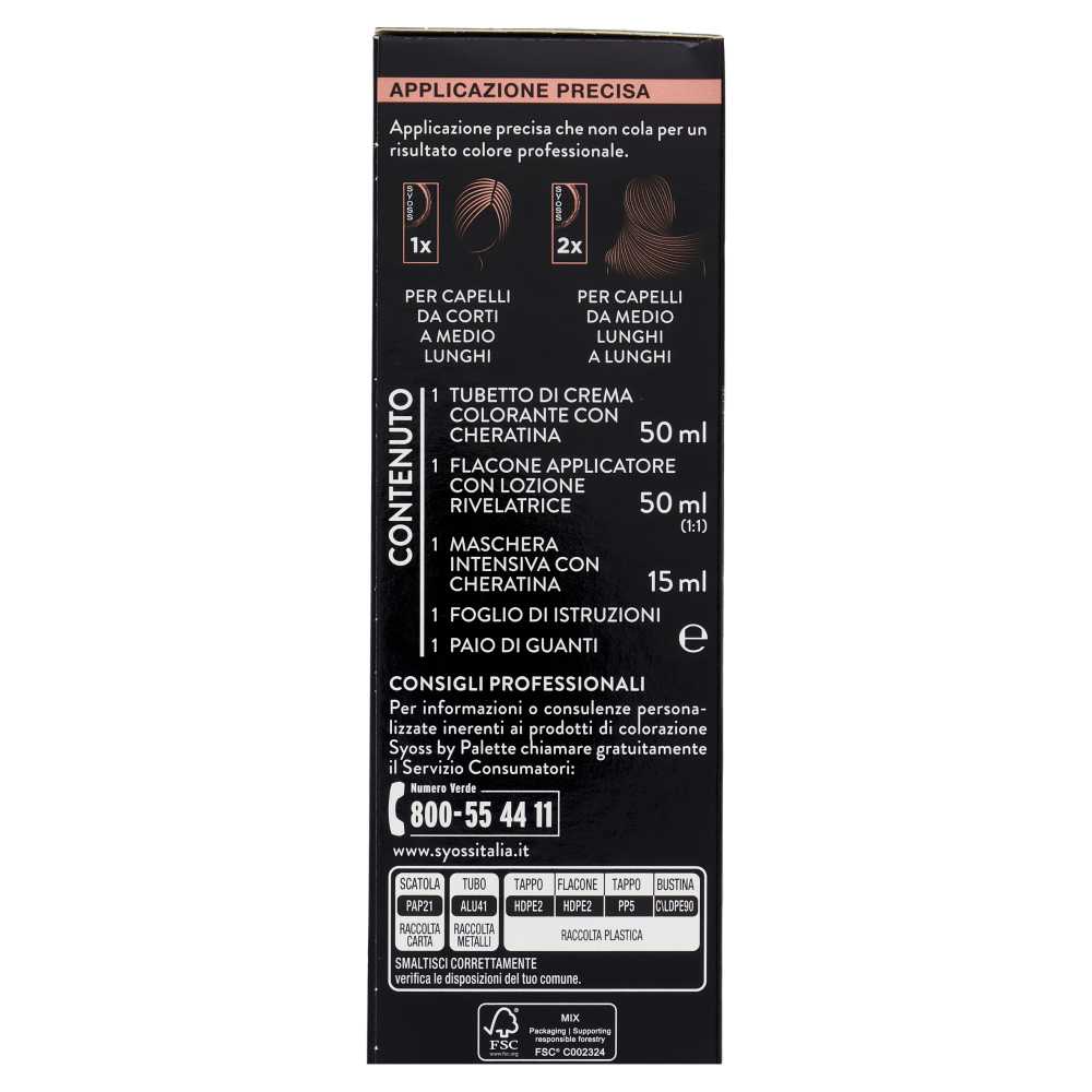 Syoss By Palette Colorazione Permanente 5_1 Castano Chiaro