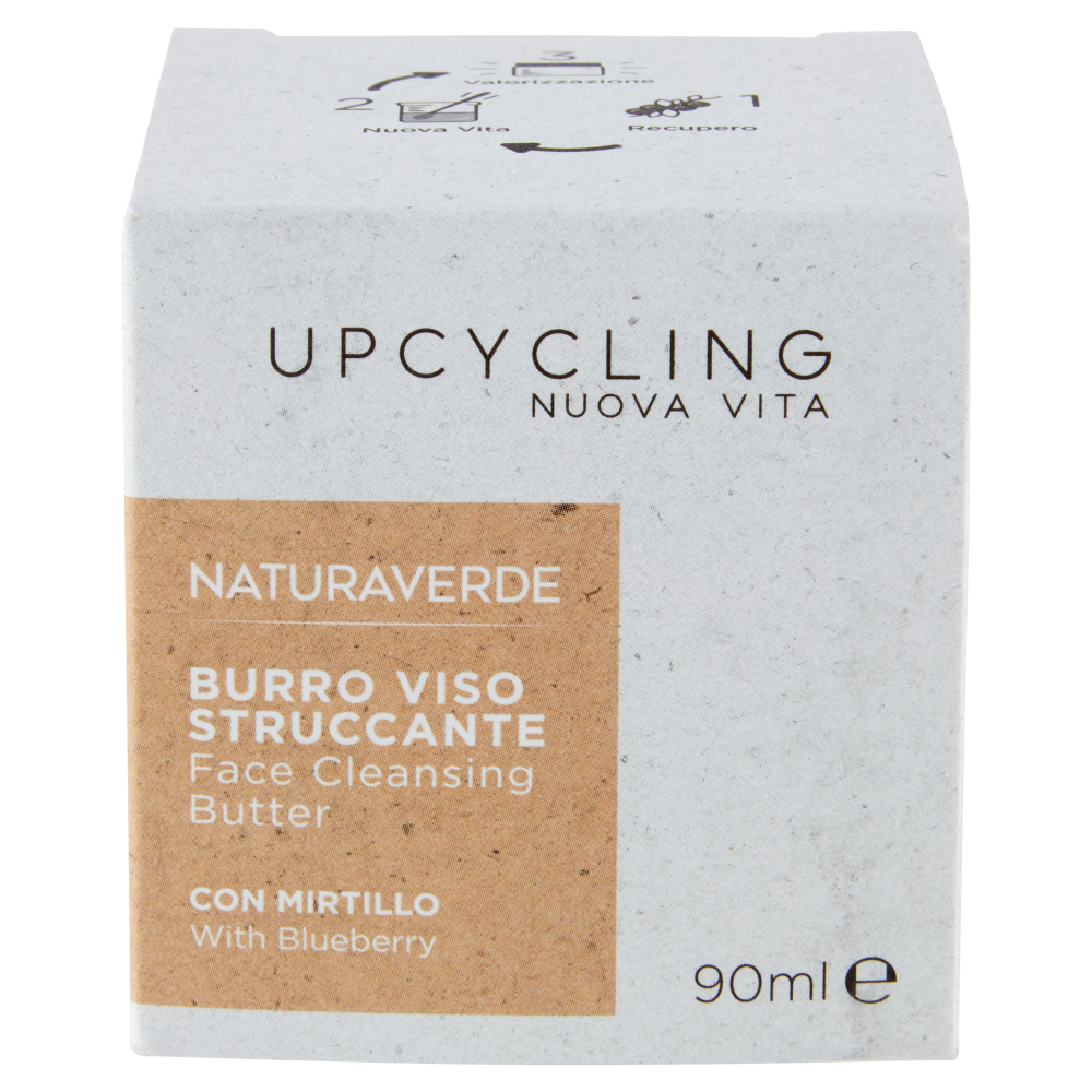 Naturaverde Upcycling Burro Viso Struccante con Mirtillo 90 ml