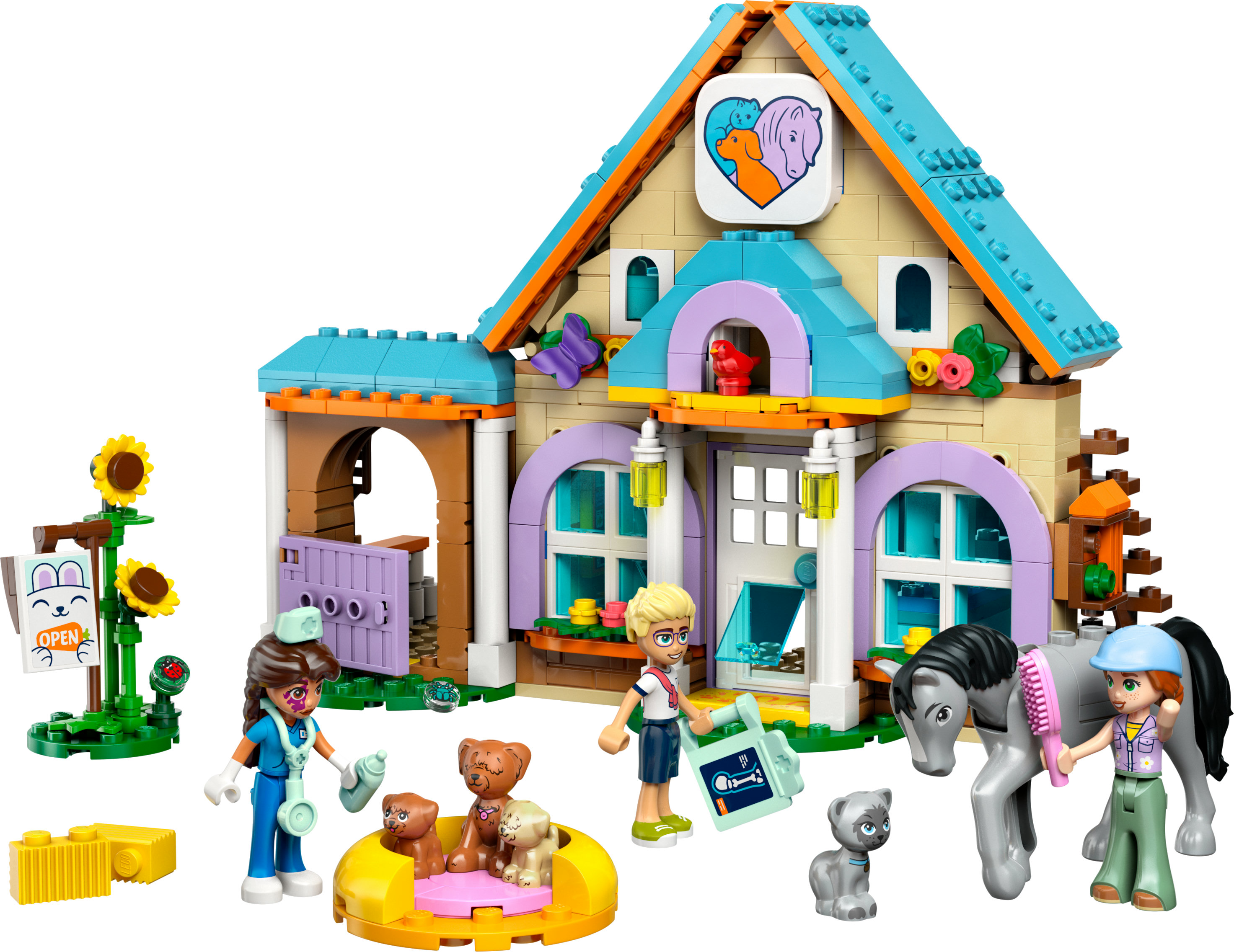 LEGO Friends Cavallo e clinica veterinaria