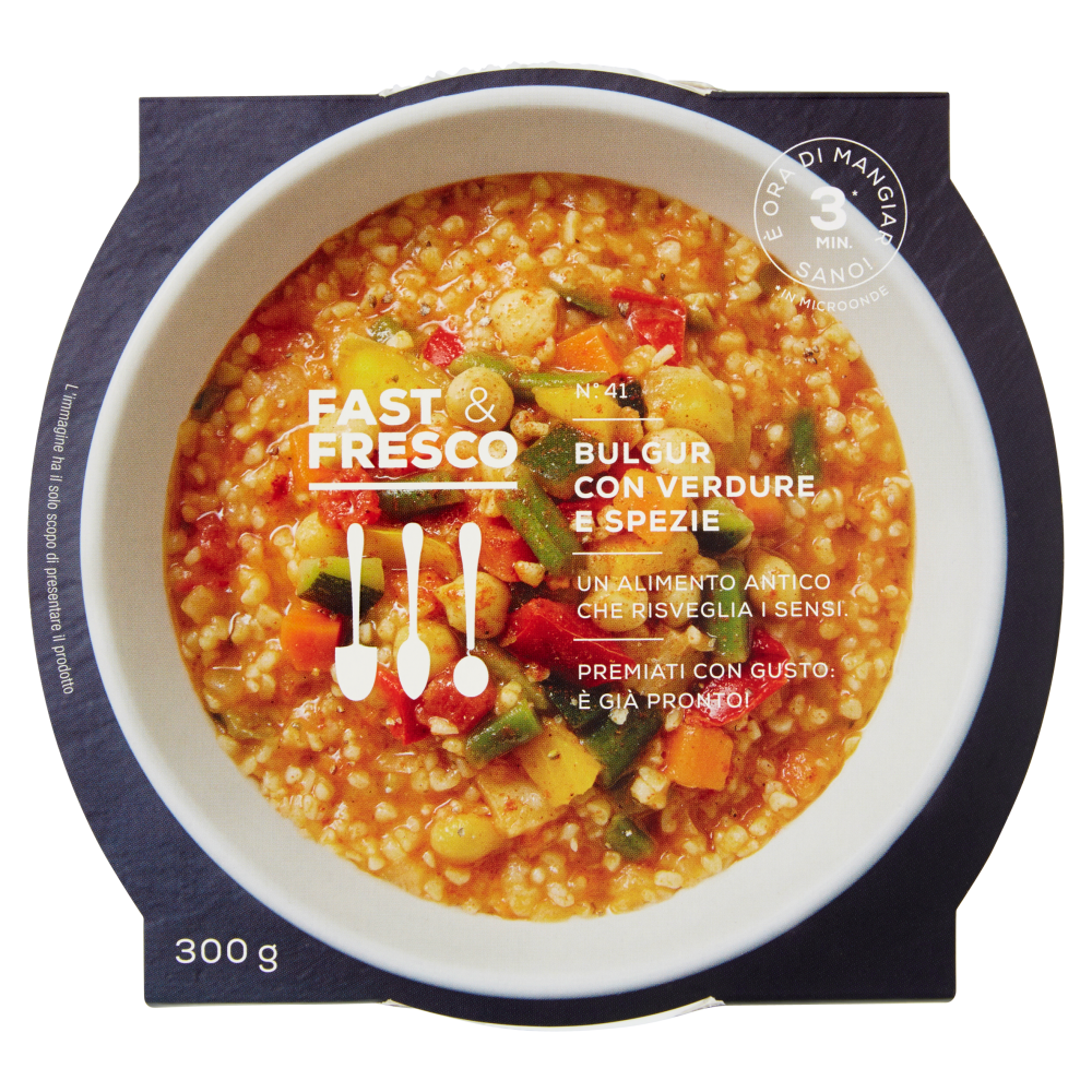 Fast & Fresco N&deg;. 41 Bulgur con Verdure e Spezie 300 g