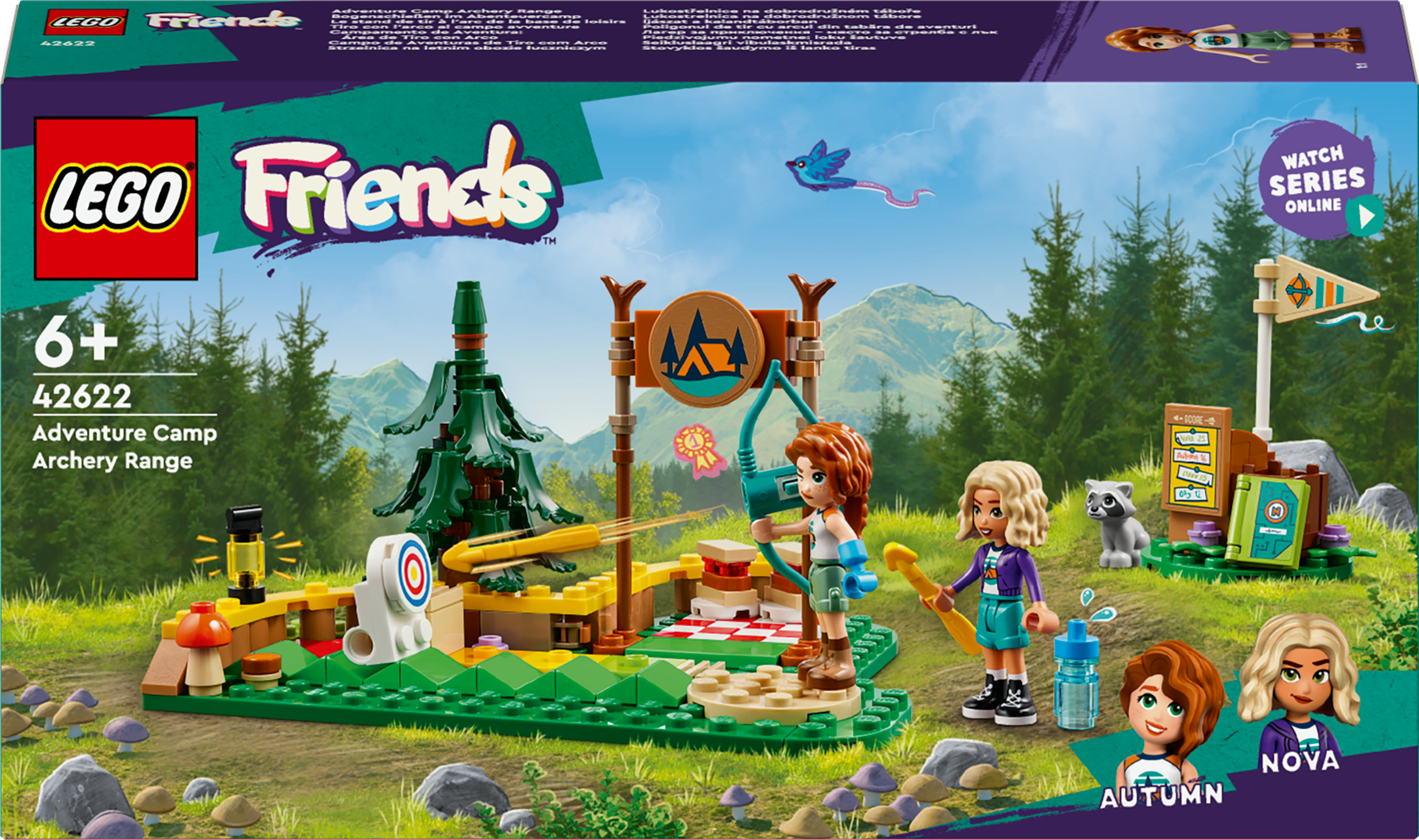LEGO Friends Tiro con l&rsquo;arco al campo avventure