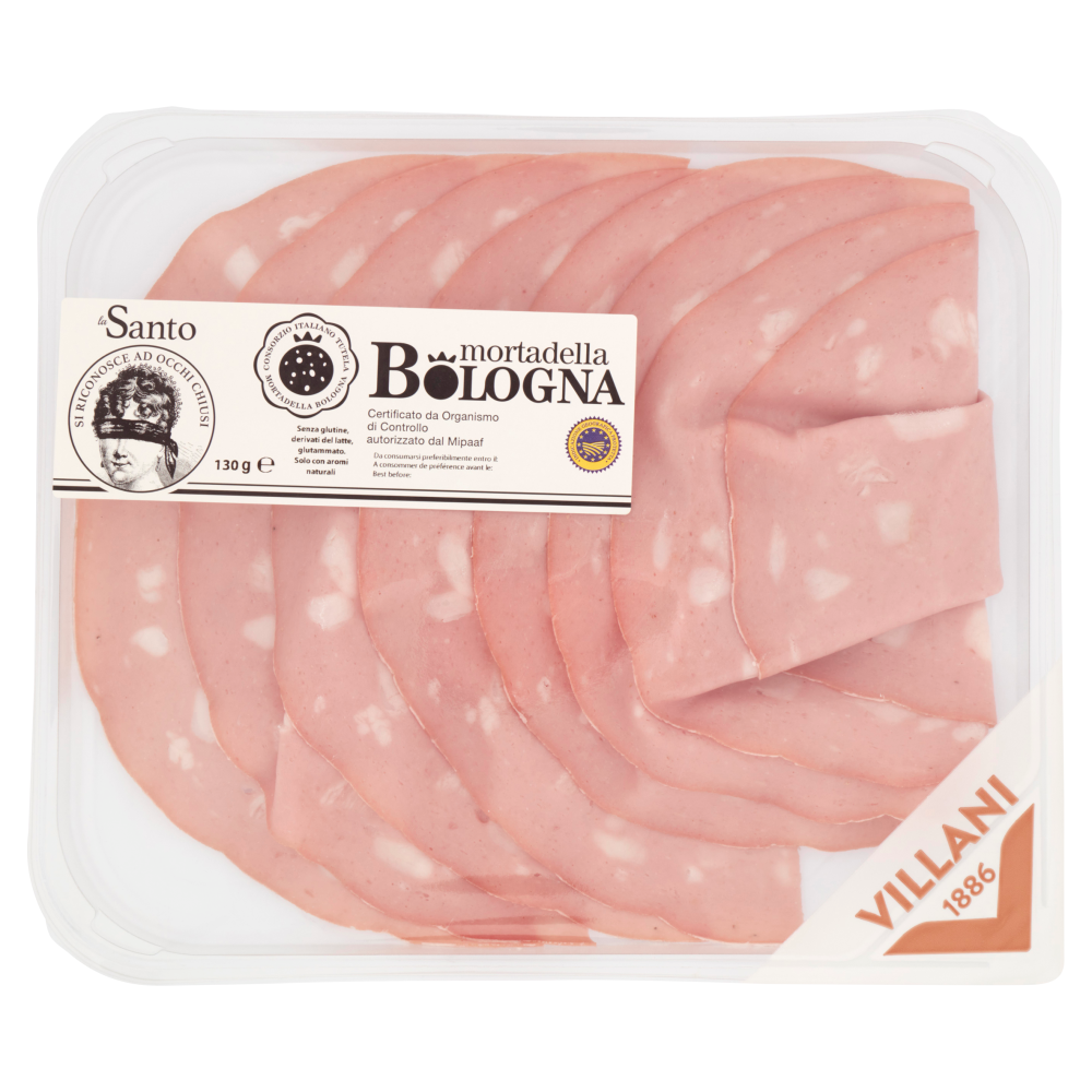 Villani mortadella Bologna IGP la Santo 130 g