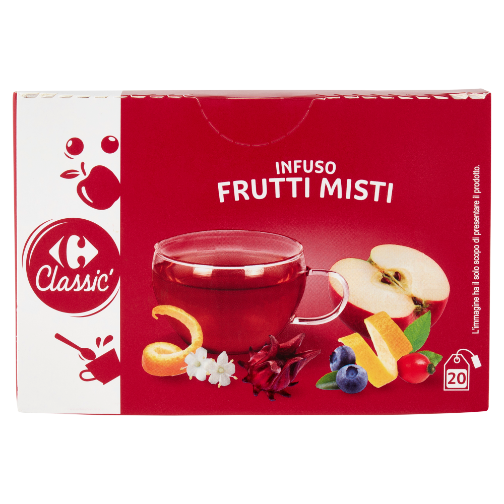 Carrefour Classic Infusi Frutti Misti filtri 20 x 3 g