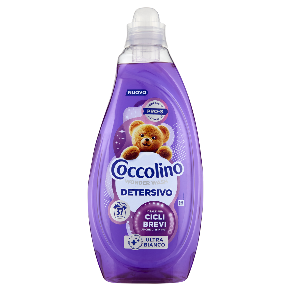 Coccolino Wonder Wash Detersivo Ulta Bianco 37 Lavaggi 1480 ml