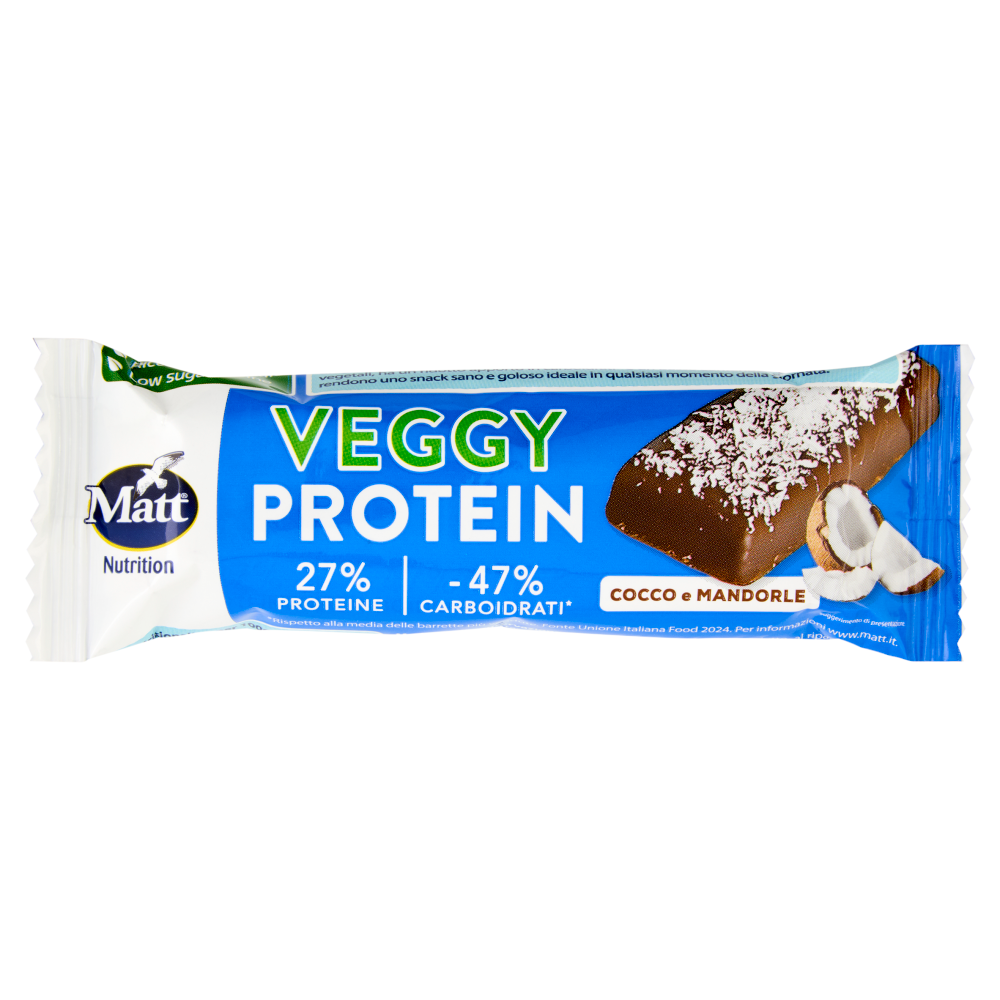 Matt Nutrition Veggy Protein Cocco e Mandorle 50 g