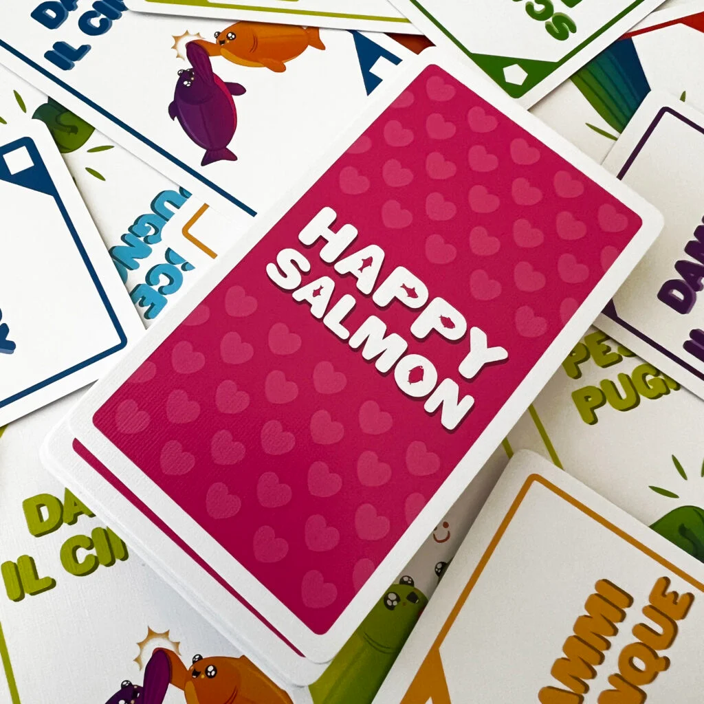 Asmodee Happy Salmon 2 min Gioco da tavolo Festa