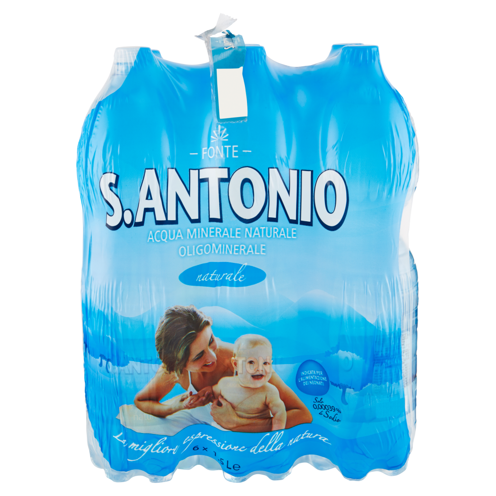 S. Antonio naturale 6 x 1,5 L