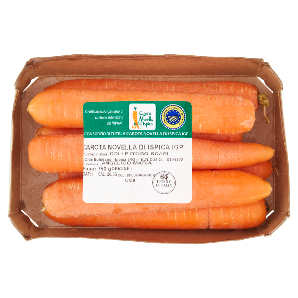 Terre d'Italia Carota Novella di Ispica IGP 750 g