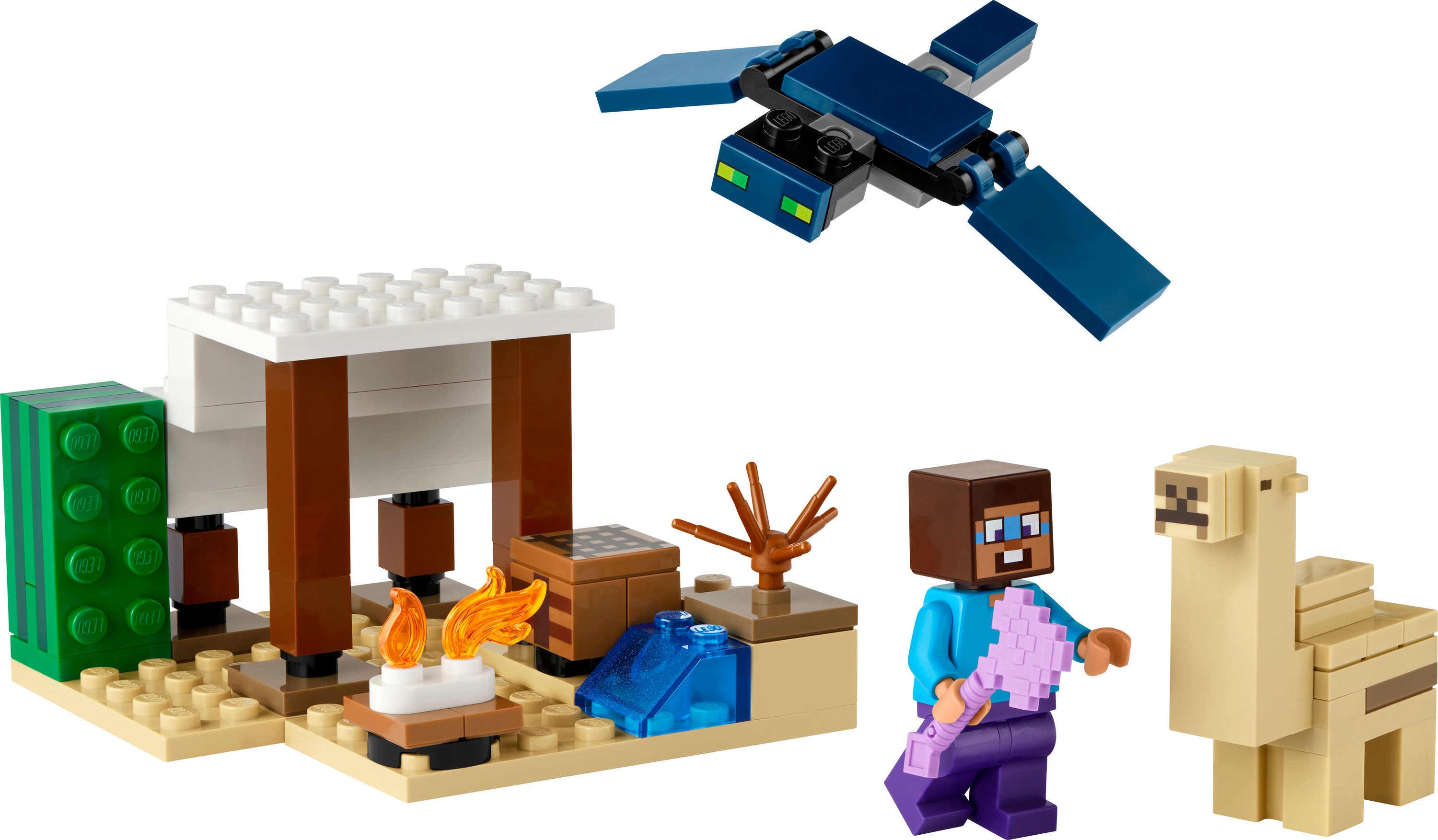 LEGO Minecraft Spedizione di Steve nel deserto