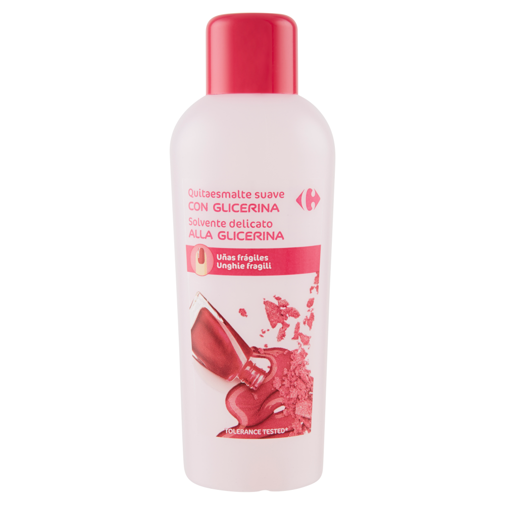 Carrefour Solvente delicato alla Glicerina Unghie fragili 200 ml