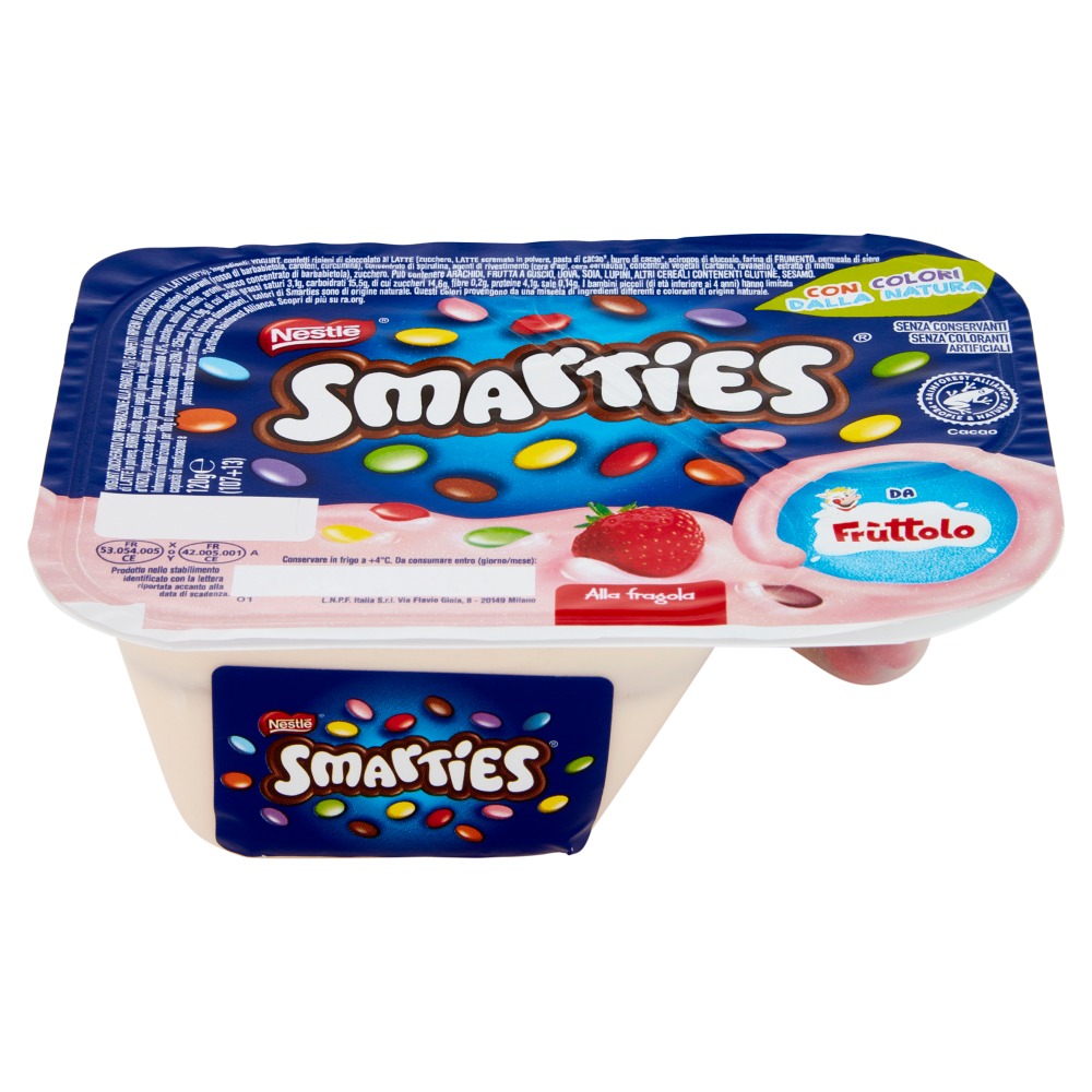 SMARTIES da Fruttolo alla fragola 120 g