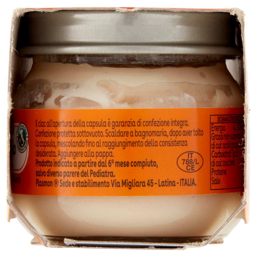 Plasmon Omogeneizzato Coniglio con cereale 2 x 80 g