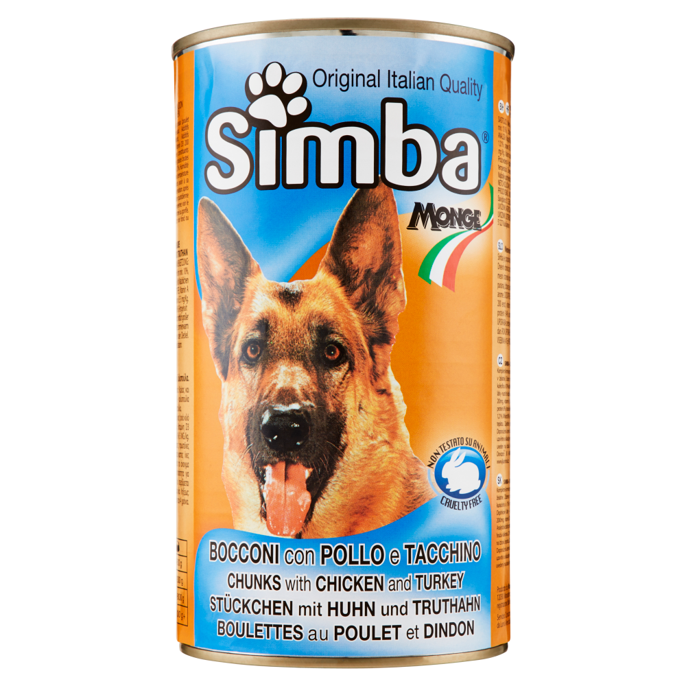 Simba Bocconi con Pollo e Tacchino 1230 g