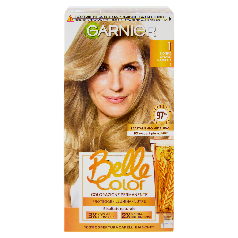 Garnier Belle Color Colorazione Permanente 1 Biondo Chiaro Naturale 8